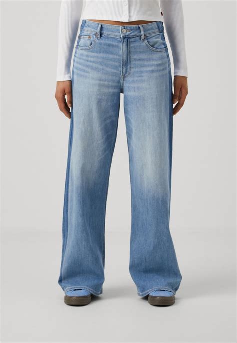 american eagle super high rise baggy wide leg|a&e baggy wide leg jeans.